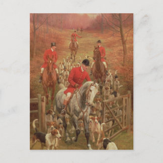 On the Scent, 1906 Postcard