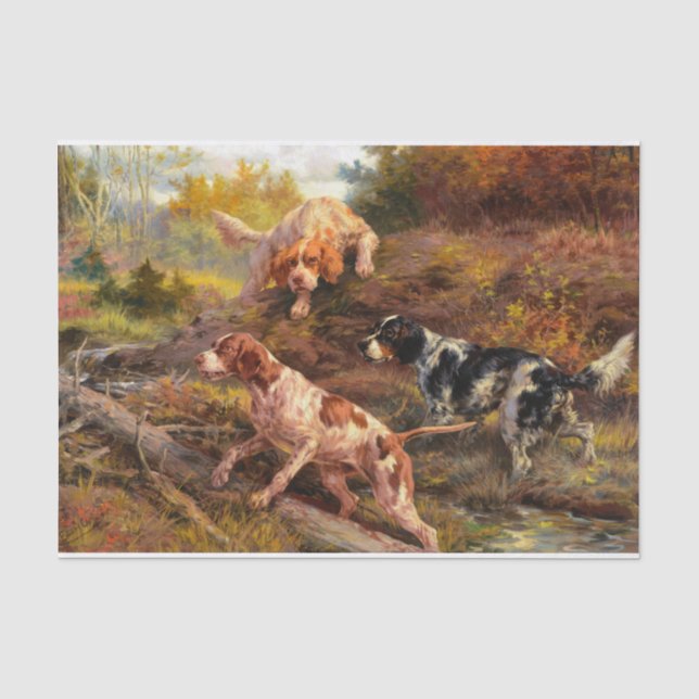 On the Scent by Edmund Henry Osthaus Tissue Paper (Front)
