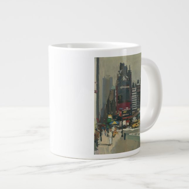 On the sidewalk 2012 giant coffee mug (Front Right)