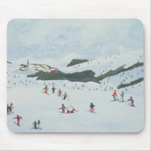 On the Slopes 1995 Mouse Pad