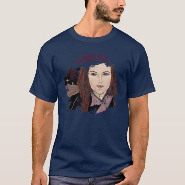 On the Soul of a Vampire tee (Front)