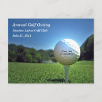 On The Tee Golf Invitation