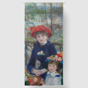 On the Terrace, Impressionist Portrait, Renoir Blackout Curtains
