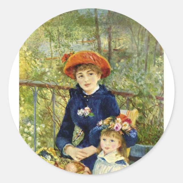 On the Terrasse Classic Round Sticker (Front)