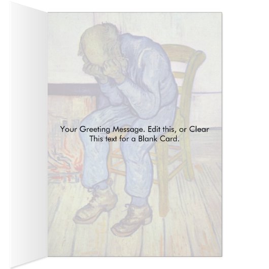 On The Threshold Of Eternity By Vincent Van Gogh (Inside (Right))