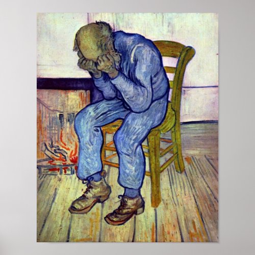 On the Threshold of Eternity by Vincent van Gogh Poster