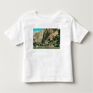 On the Trail to Nevada Falls, Glacier Point Toddler T-shirt
