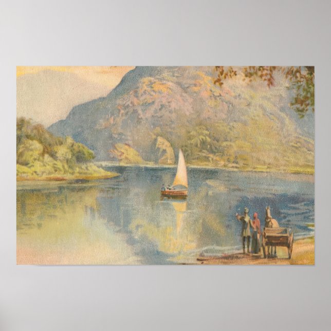 On the Upper Lake, Killarney Poster (Front)