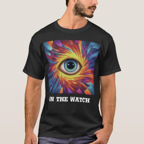 On The Watch A Sharp Eye that attracts T_Shirt