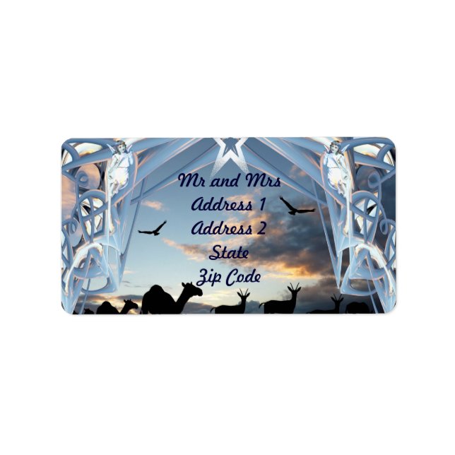 On the way to Bethlehem! Label (Front)