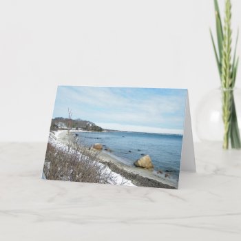 On The Way To Nobska Point Note Card by CarolsCamera at Zazzle