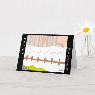 On the Way to Sioux Falls: Blank Card