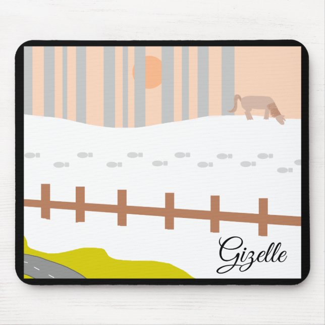 On the Way to Sioux Falls Mouse Pad (Front)