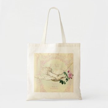 On The Wings Of A Dove Tote Bag by WickedlyLovely at Zazzle