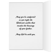 On the Yahrzeit of your father (Inside (Left))