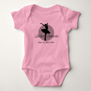 On Their Toes (Ballet) Baby Bodysuit