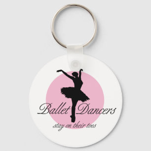 On Their Toes (Ballet) Keychain