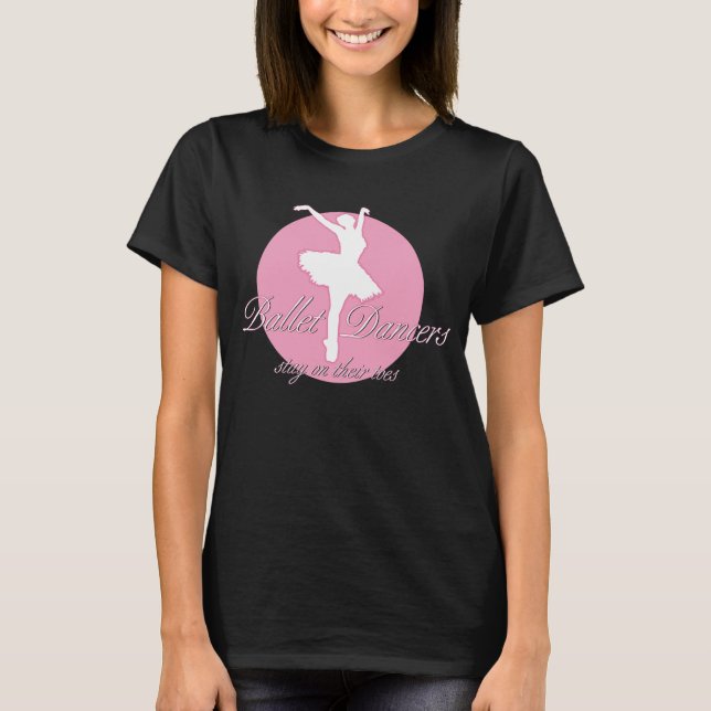 On Their Toes (Ballet) T-Shirt (Front)