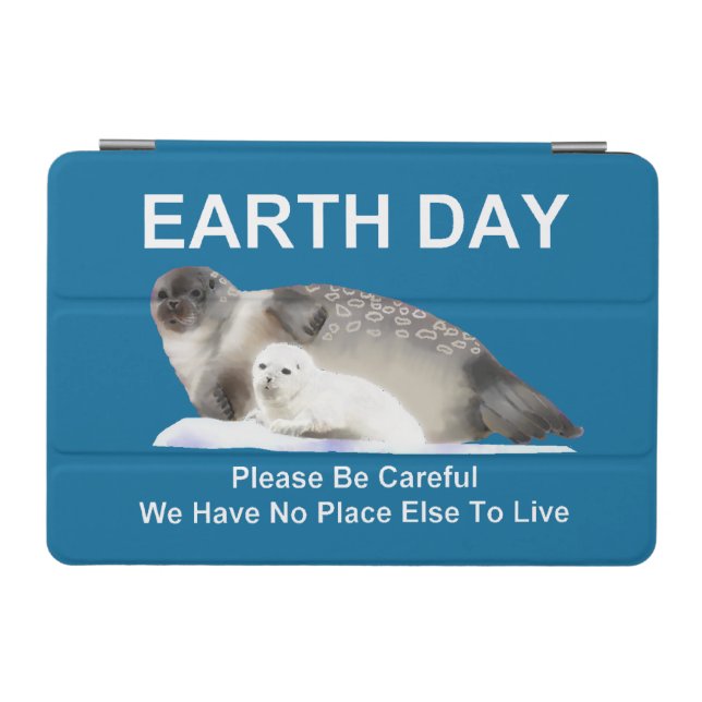 On Thin Ice iPad Mini Cover (Horizontal)