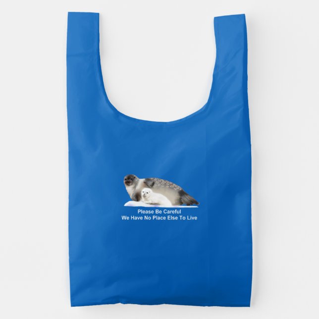 On Thin Ice Reusable Bag (Front)