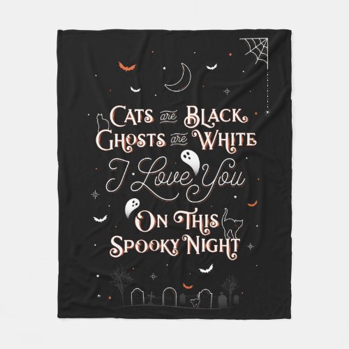 On This Spooky Night Throw Blanket