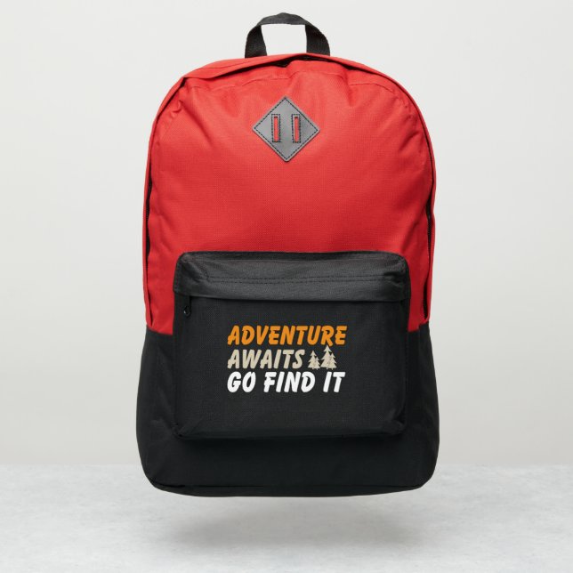 On to New Adventures Port Authority® Backpack (Front)