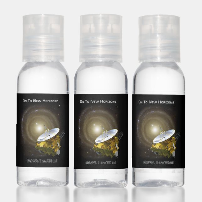 On To New Horizons Interstellar Spacecraft Hand Sanitizer (Set)