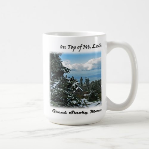 On Top of Mt LeConte GSM Photo Art Coffee Mug
