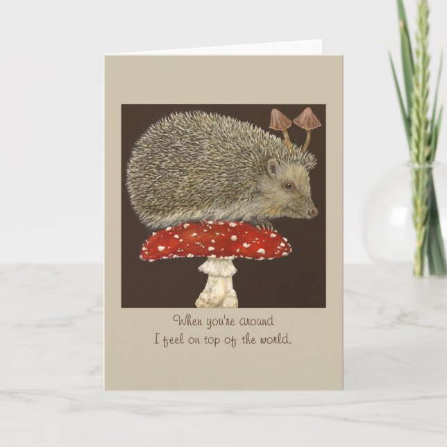 On Top of the World card (Front)