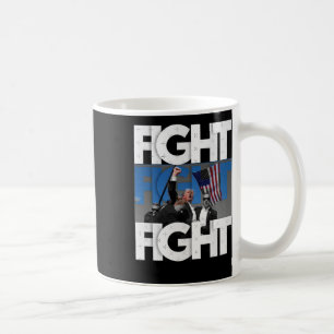 On Trump Fight For America Trump Undefeatable 2 Coffee Mug