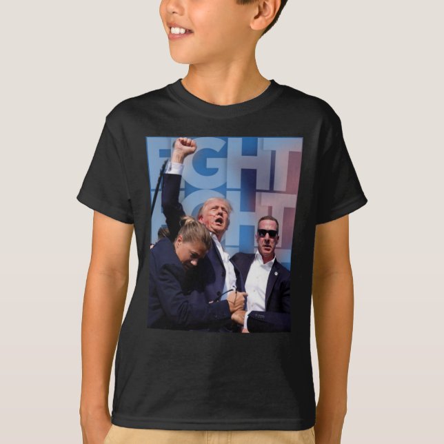 On Trump Fight For America Trump Undefeatable 4  T-Shirt (Front)