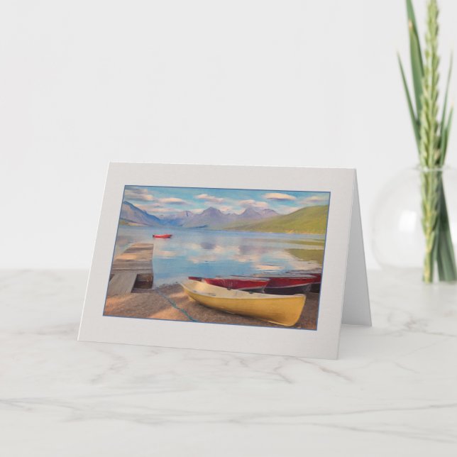 On Vacation Card (Front)