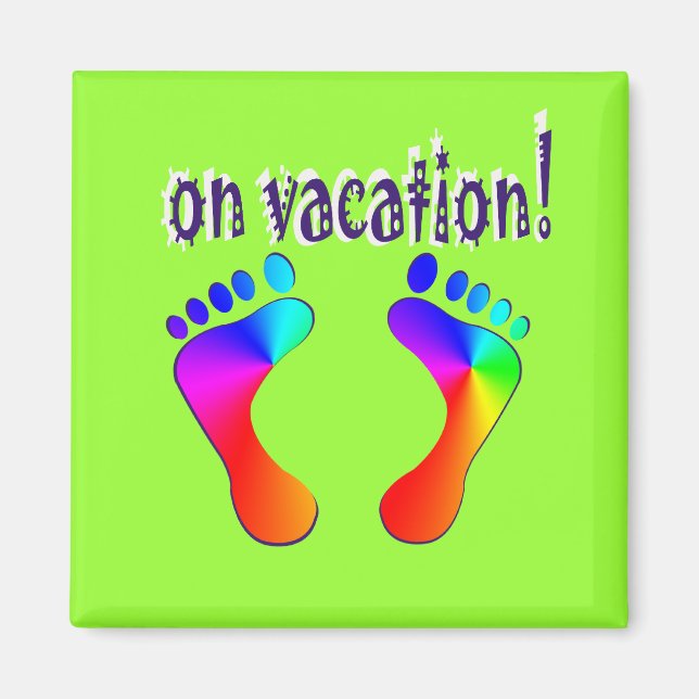on vacation magnet (Front)