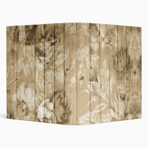 on-wood-vintage-wood-nostalgic 3 ring binder