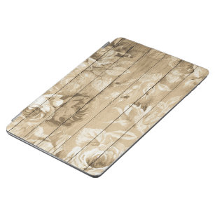 on-wood-vintage-wood-nostalgic iPad air cover