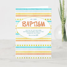 On Your Baptism Card for Children and Teens