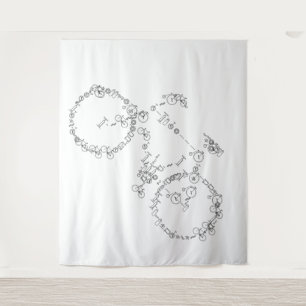 On Your Bike Tapestry