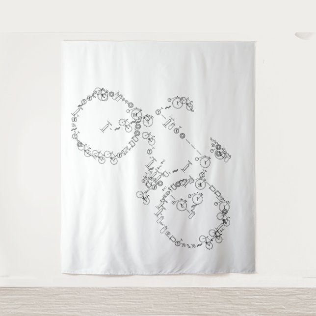 On Your Bike Tapestry (Front)