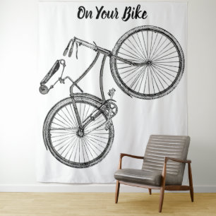 On Your Bike Tapestry