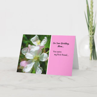 On Your Birthday, Mom Card