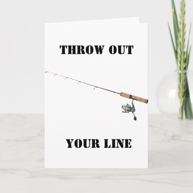 ON YOUR "BIRTHDAY" THROW OUT THAT LINE CARD (Front)