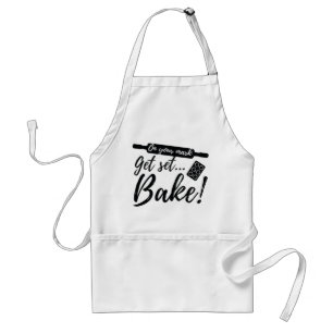On Your Mark Adult Apron