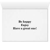 ON YOUR ***MAY BIRTHDAY*** BE "HAPPY!" CARDS (Inside Horizontal (Bottom))
