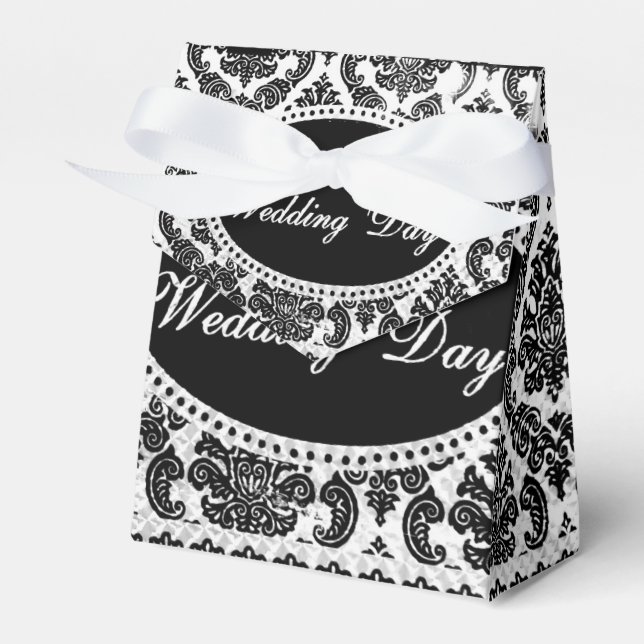 On Your Wedding Day Favor Boxes (Front Side)
