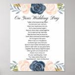 On Your Wedding Day Wedding Poem Poster<br><div class="desc">This is a wedding day poem for a wedding gift. It is heartwarming and will make the perfect gift for a wedding.</div>