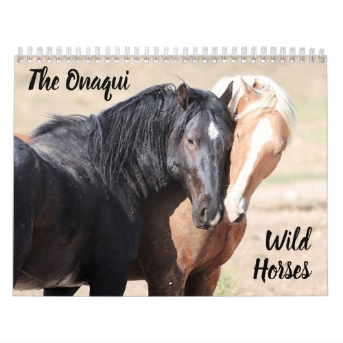 Onaqui Wild Horses Calendar