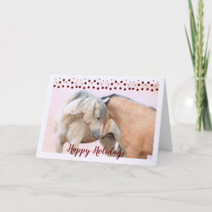 Onaqui Wild Horses Holiday Card