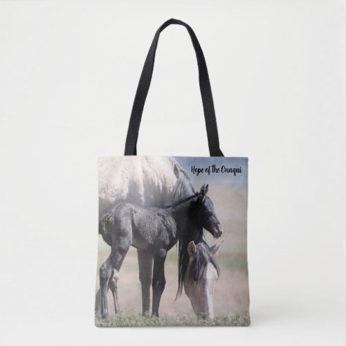 Onaqui Wild Horses Tote Bag