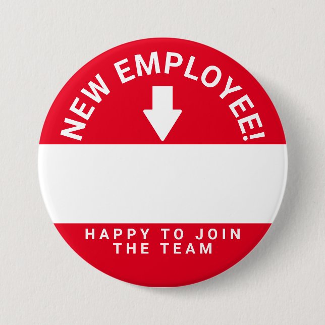 Onboarding new employee welcome name button (Front)