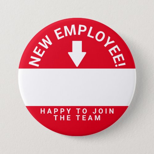Onboarding new employee welcome name button